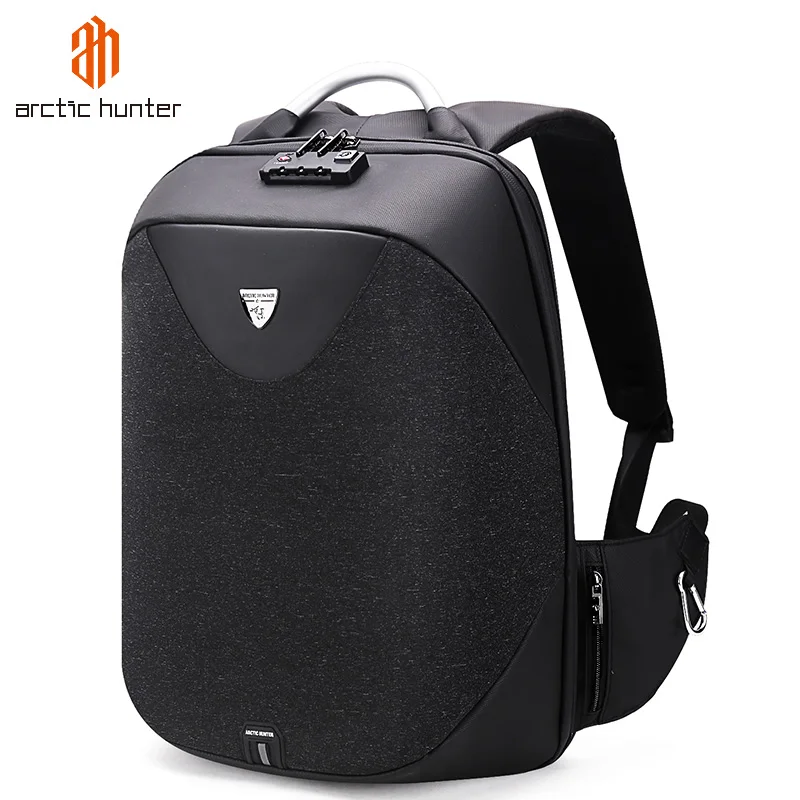 ARCTIC HUNTER Anti Theft Backpack for Man 15.6 Inch Laptop Bagpack Outdoor School Bags Men Waterproof Computer Bag Mochila Male