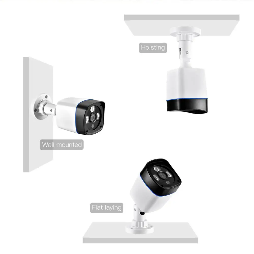 GADINAN IP камера POE ONVIF 1080P 2MP 960P 720P H.265 H.264 проводной домашней сети видео открытый пуля широкий угол безопасности RTSP