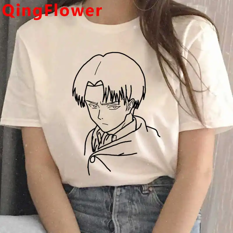 

Обувь для косплея по аниме «атака на Титанов» Титаны Attack» (Shingeki No Kyojin) летняя верхняя одежда мужская белая футболка 2020 японский Футболка с пр...