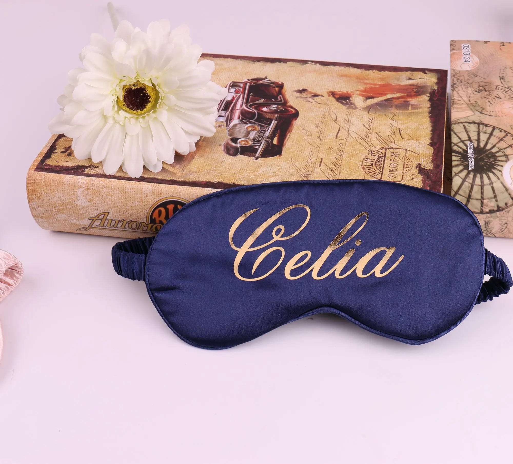 Атласная маска для сна на заказ подарок подруге невесты сувениры девичника нее