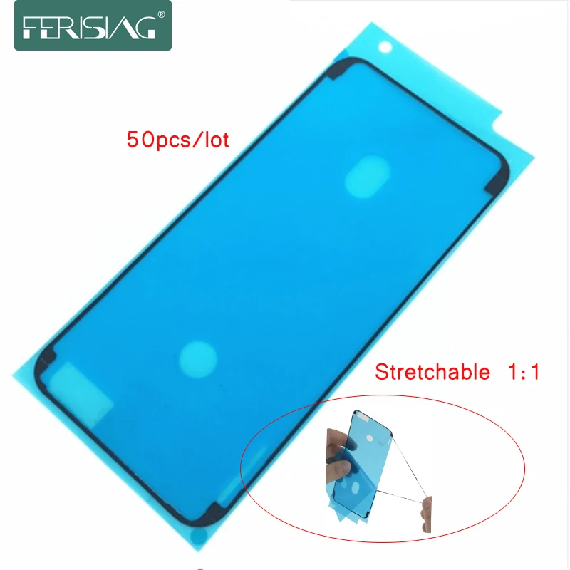 Растягивающаяся Водонепроницаемая наклейка для iPhone 6S 6SP 7 8 Plus X XR XS 50 шт./лот 3 м