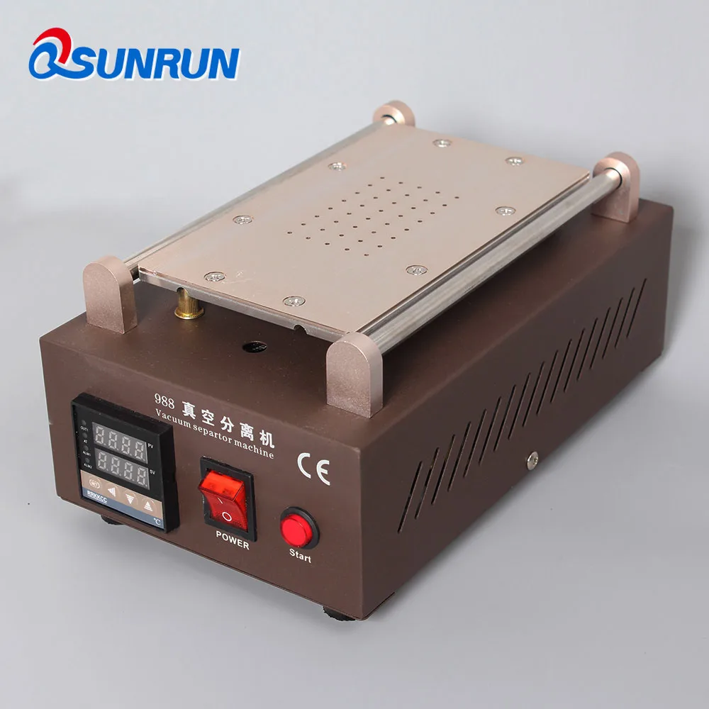 Встроенный воздушный насос вакуумный 7 дюймов LCD сепаратор машина ремонт экрана