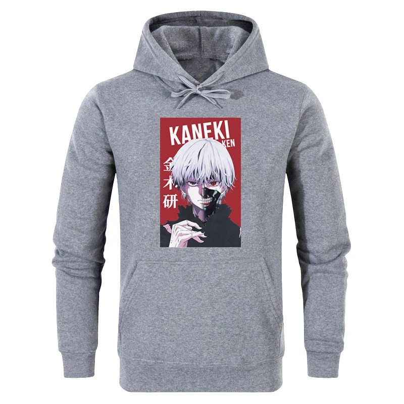 Kaneki Tokyo Ghoul японская аниме Манга мужская толстовка с капюшоном Harajuku Уличная