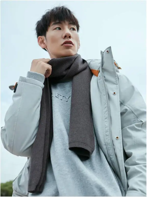 

Youpin Life wild knit scarf men and women Fashion Scarf Winter Knit Soft Comfort Thick Lovers Wild Shawl