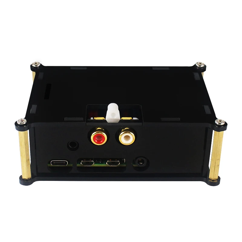 Акриловый чехол для Raspberry Pi 4 Модель B PiFi DAC + V2.0 звуковая карта корпус DIFI удлинитель