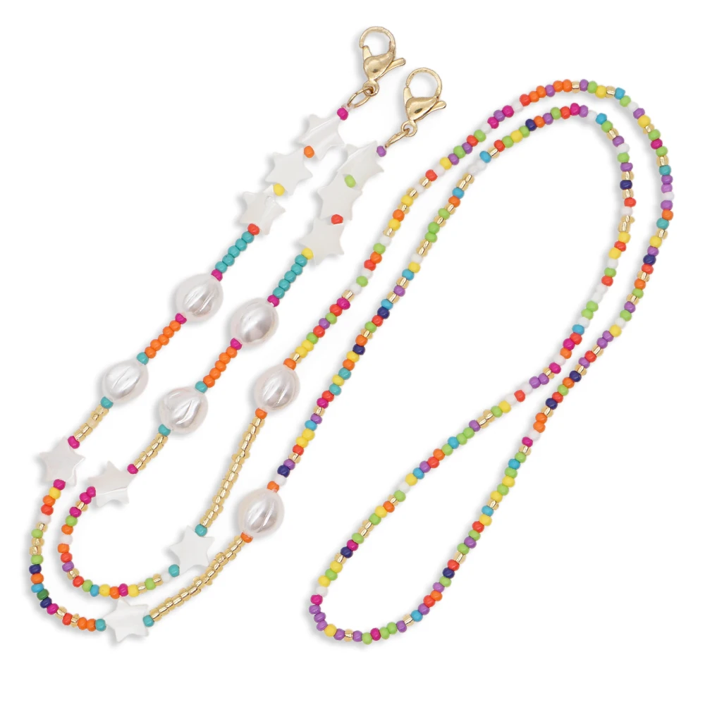 Цепочки Go2Boho для держателя очков цепочка маски шнурок ремешки солнцезащитные