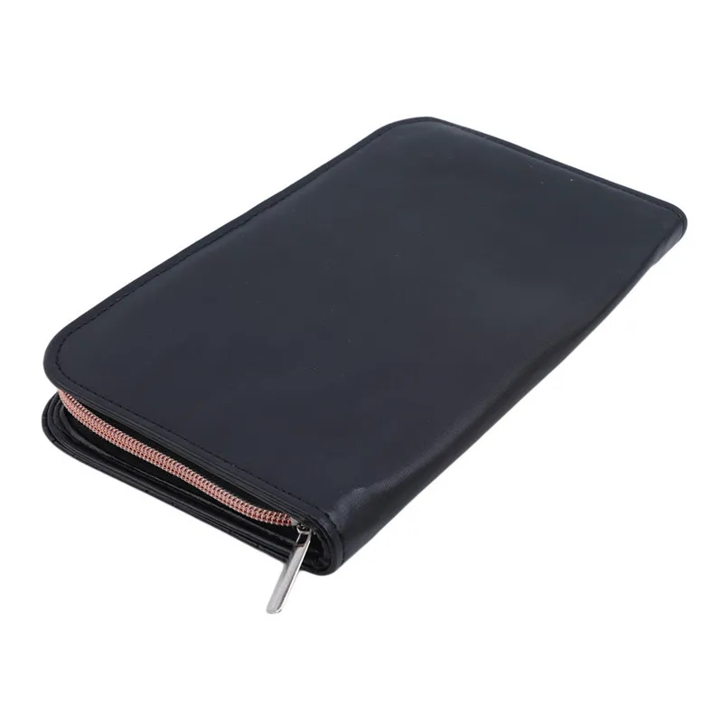 Женская косметичка одноцветная многофункциональная дорожная на молнии чехол