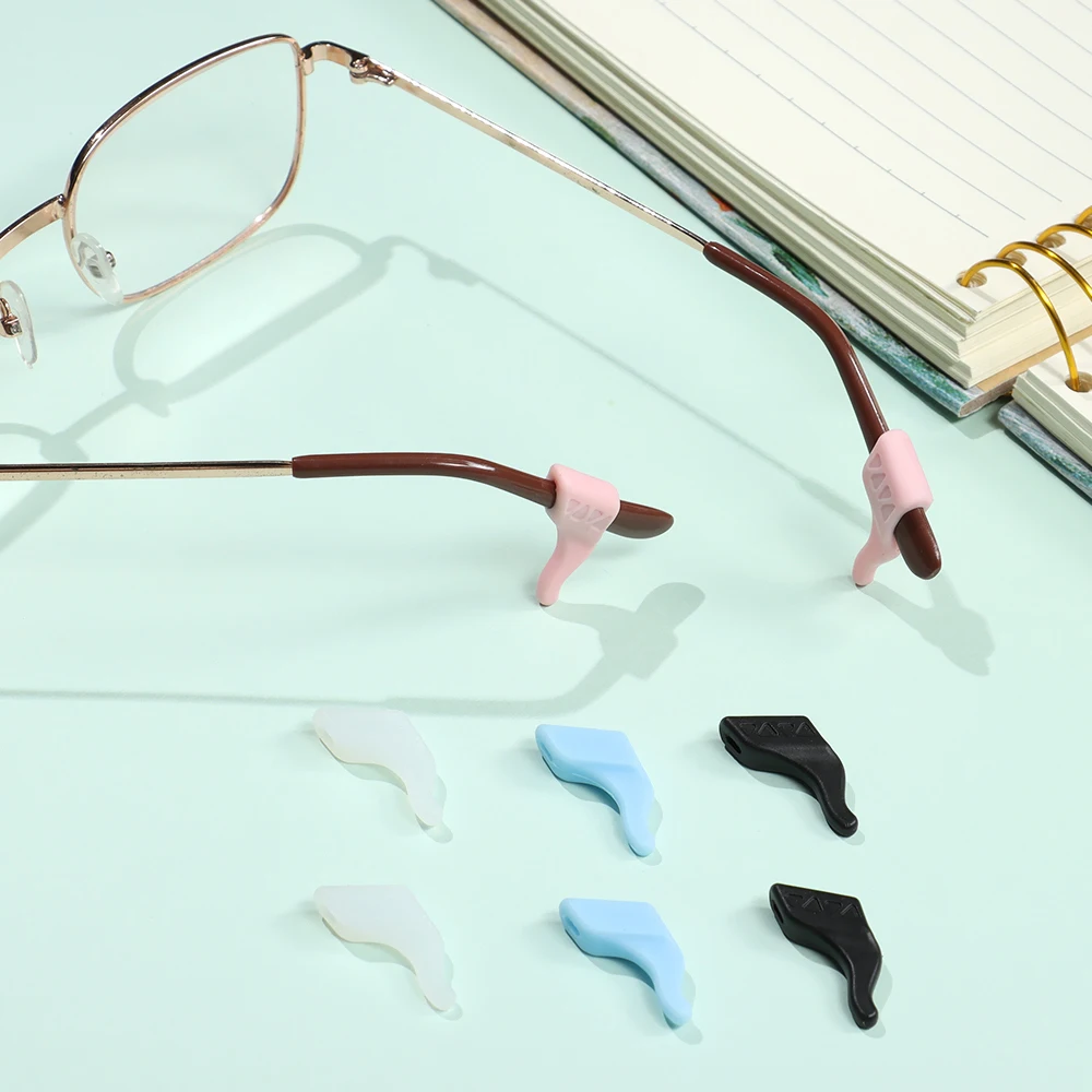 

Fashion Anti Slip Ear Hook Eyeglass Eyewear Accessories Eye Glasses Silicone Grip Temple Tip Holder Spectacle Eyeglasses Grip