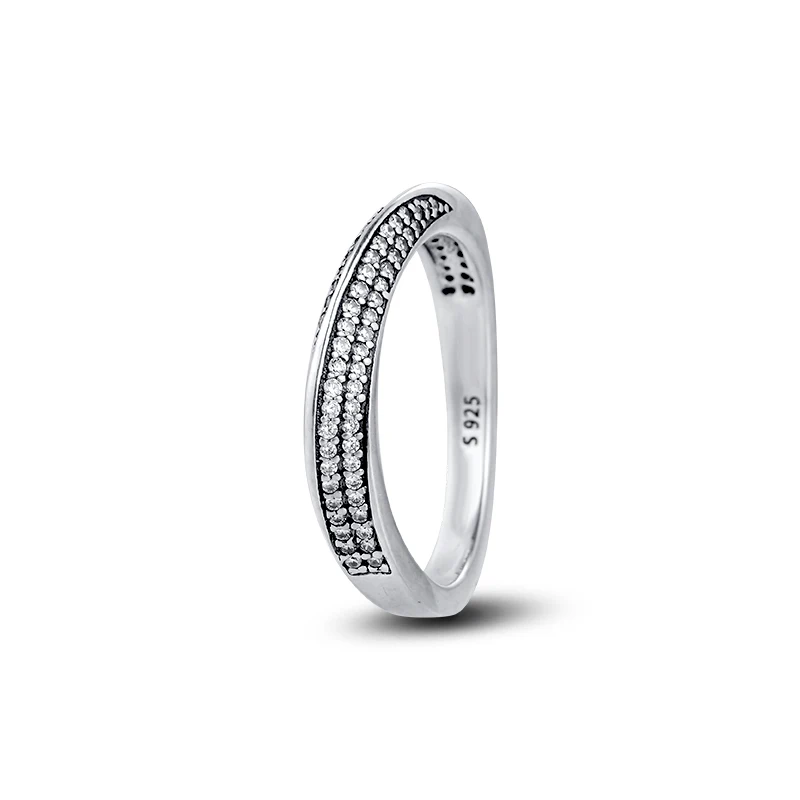 Кольцо женское из серебра 925 пробы ВОЛНИСТОЕ | Украшения и аксессуары