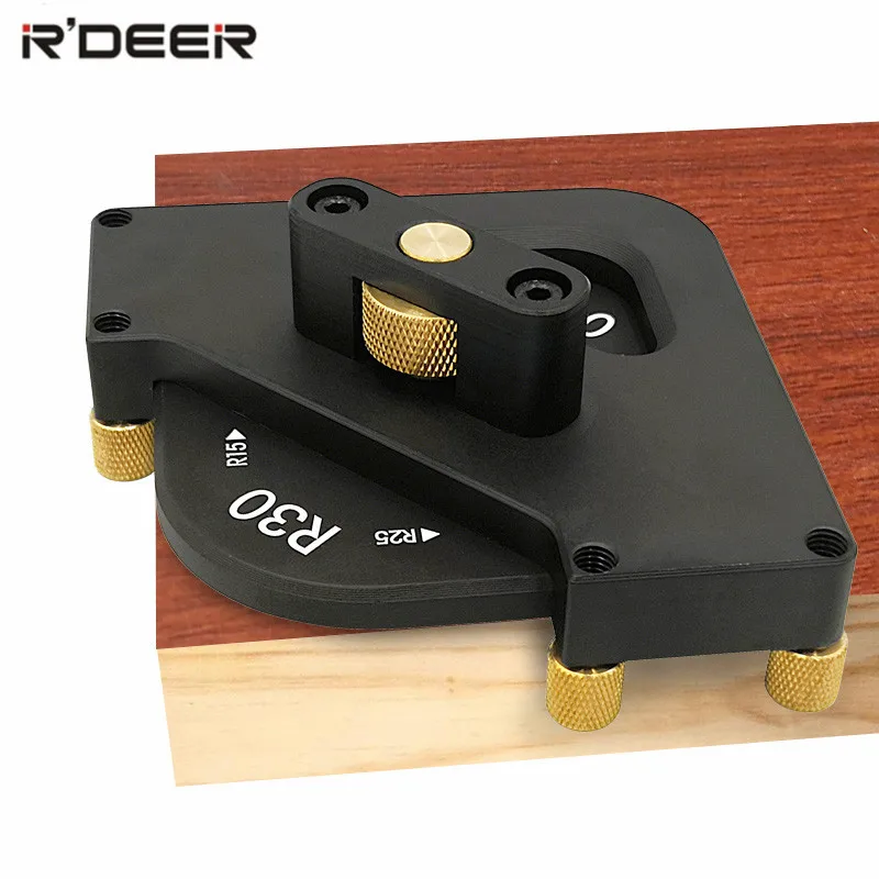 Угловая фаска для фрезерного станка из алюминиевого сплава с радиусом шаблон