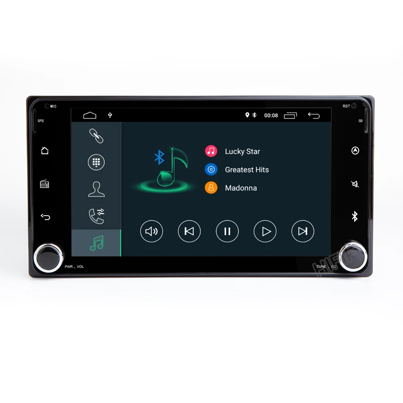 Автомобильный радиоприемник DSP 4 Гб ОЗУ 64 IPS Android 10 для Toyota RAV4 COROLLA VIOS HILUX Terios Land Cruiser