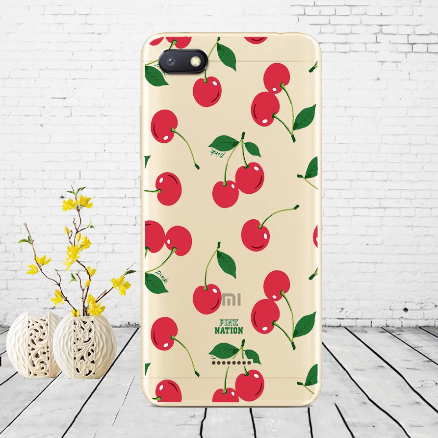 B48 Силиконовый чехол для xiaomi redmi 6a защитный чехол Мягкий ТПУ чехол для телефона Чехлы для xiaomi redmi 6A чехол бампер 6a Coque - Цвет: B48