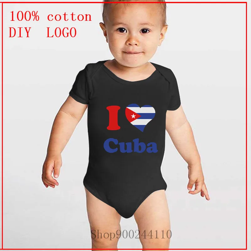 

Боди детское хлопковое с надписью «I love Cuba»