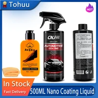 500ml automotive nano coating liquid manual quick coat polish car coating agent maintenance tool car cleaning accessories