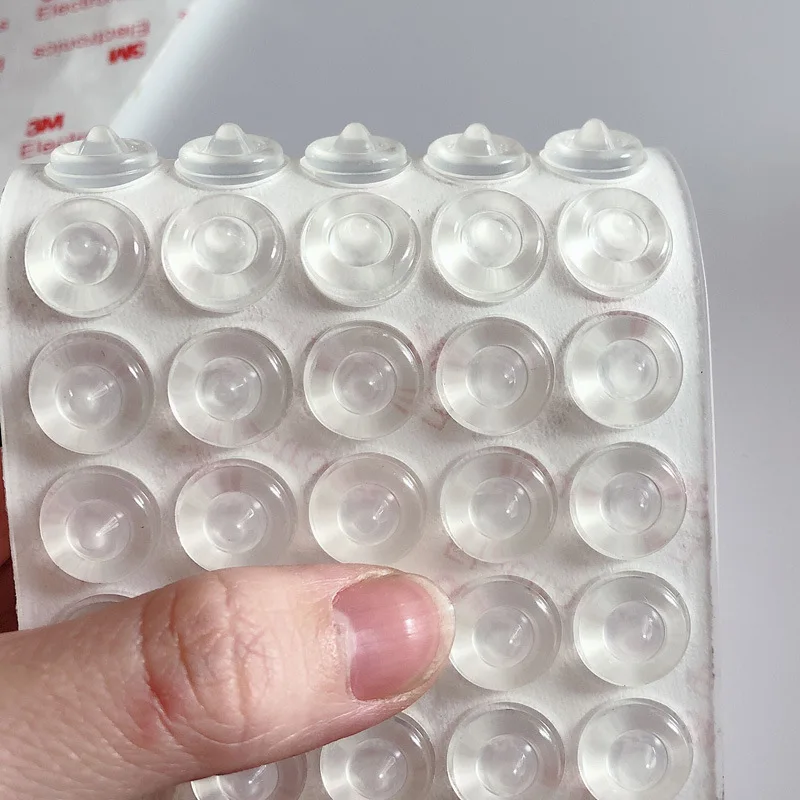 Многофункциональные самоклеящиеся силиконовые противоскользящие бамперы для