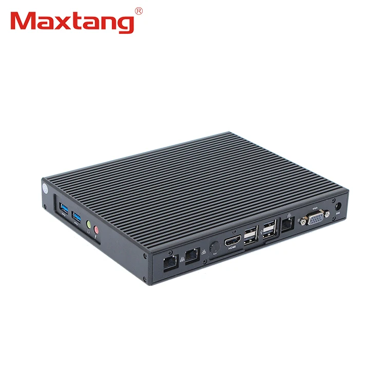 

Maxtang промышленный безвентиляторный Bay Trail VBYT30 с Barebone Intel Celeron N2940 встроенный процессор 1LAN без звуковой карты