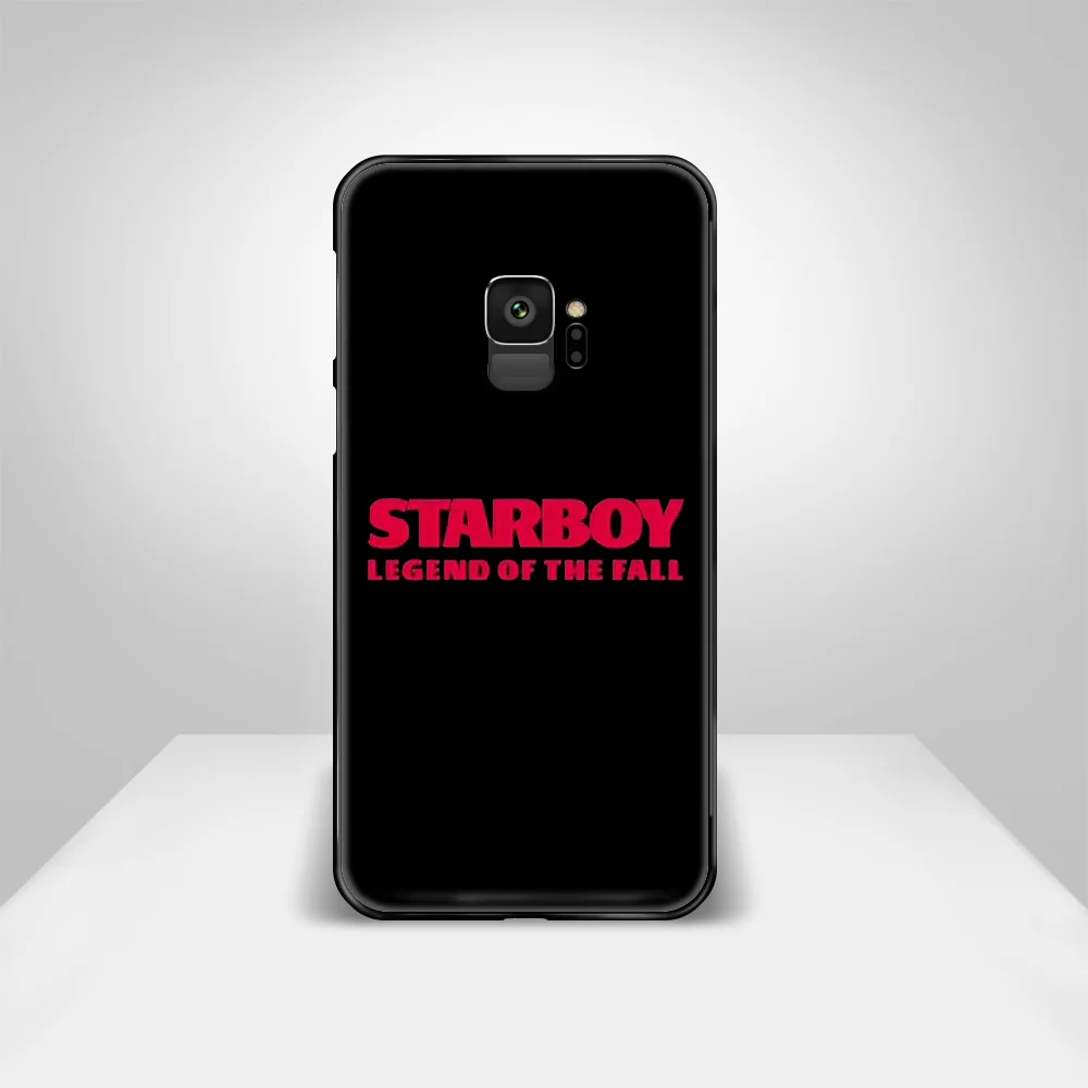 

Weeknd Starboy Pop Singer Phone Case Cover For Samsung Galaxy A10 A20 A30 E A40 A50 A51 A70 A71 J 5 6 7 8 S black Etui soft