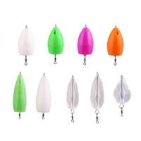 5pcslot bullet fishing floating space beans balls lightfishing rig worm lightweight lure help throwing fishing accessories