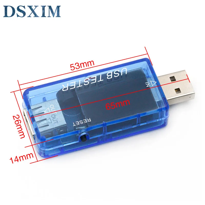 Индикатор заряда внешнего аккумулятора 8 в 1 USB Тестер Цифровой вольтметр