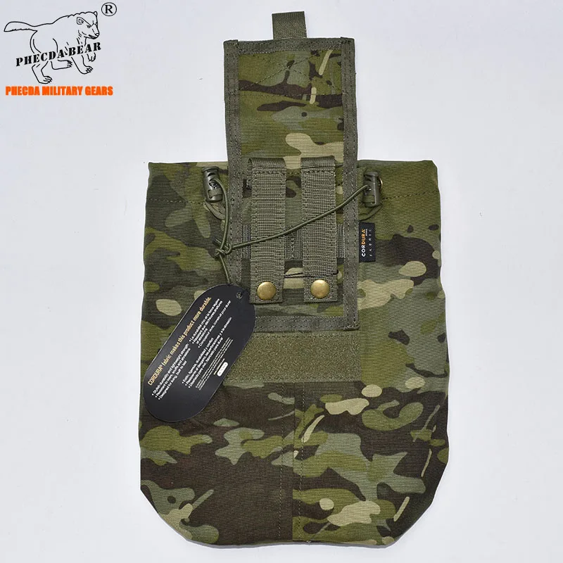 500D Cordura MOLLE мультикам Тропик Тактический Дамский мешок Открытый Охота подсумок