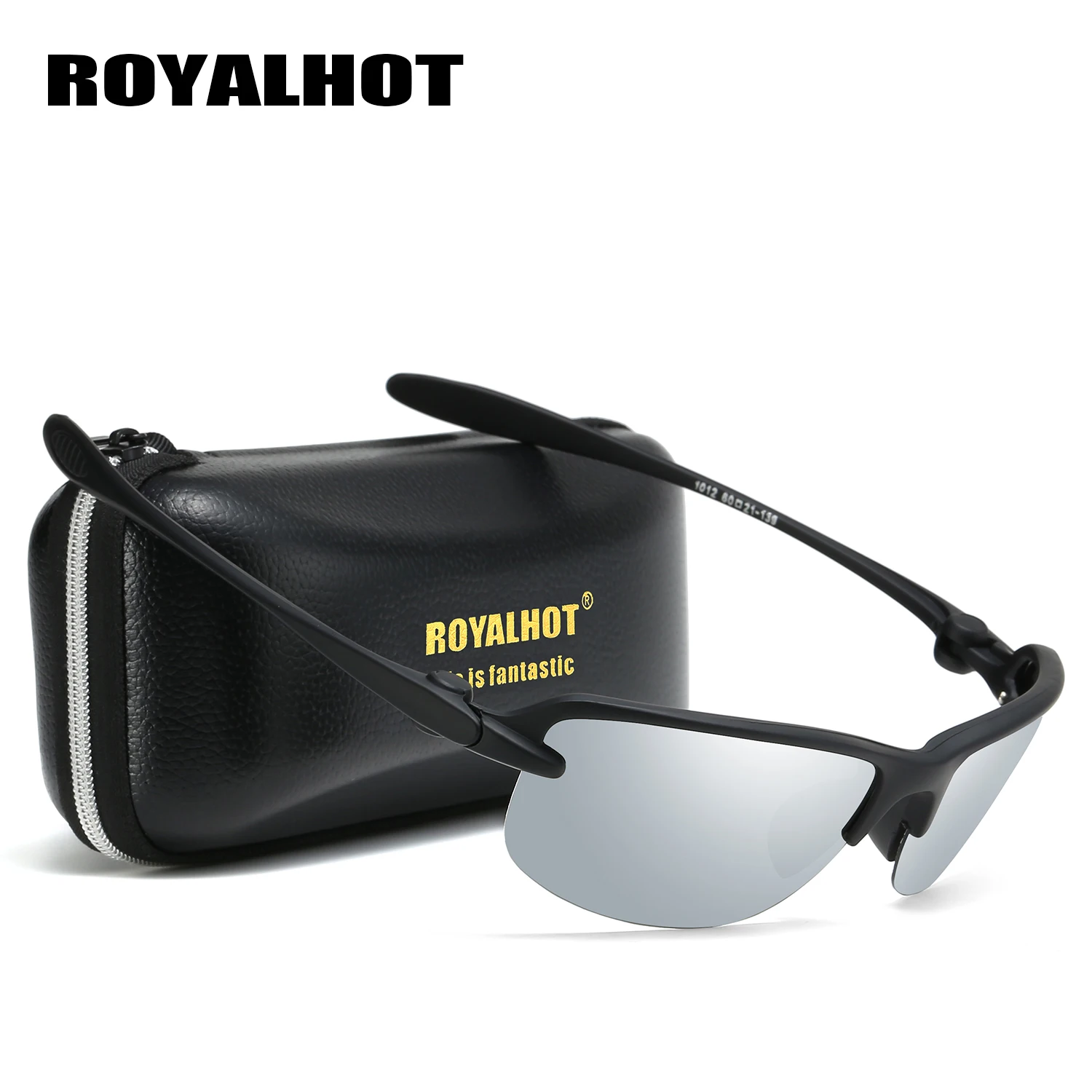 RoyalHot мужские женские поляризационные половинная оправа спортивные