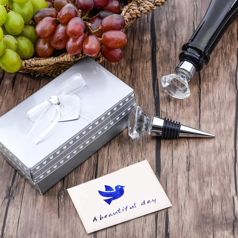 Винная пробка хрустальные винные затычка для бутылок с шампанским вакуумную