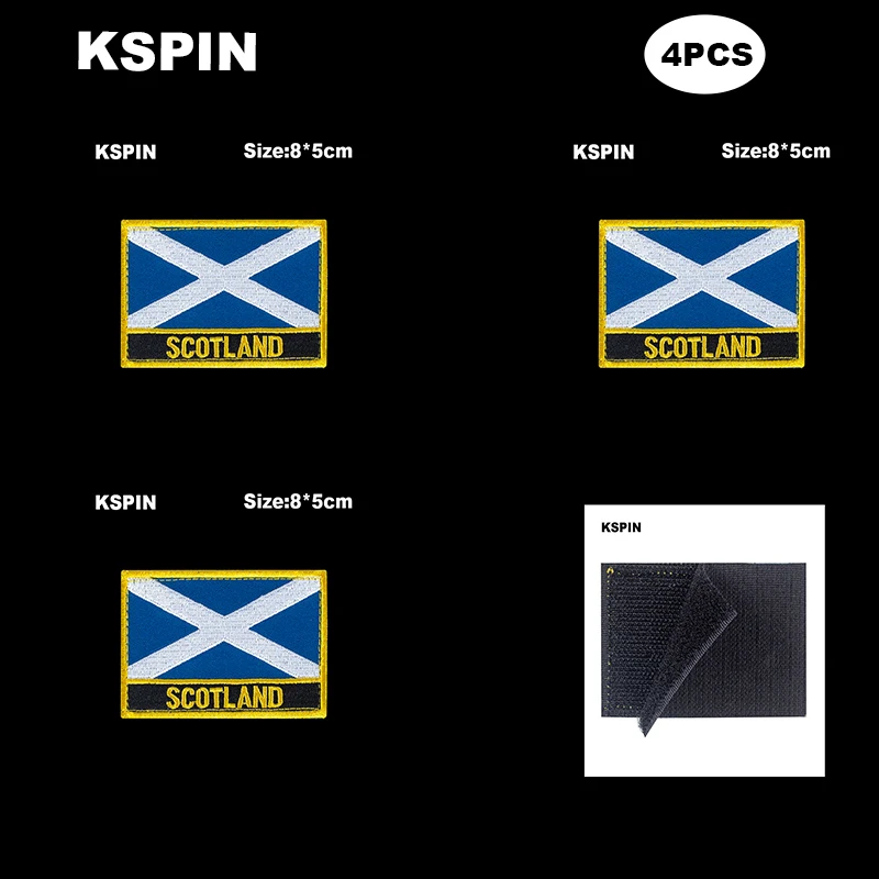 Прямоугольные значки с крючком и петлей в Канаде повязка на руку 3D наклейка