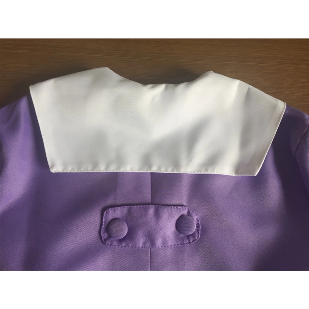 Женский костюм для косплея школьная форма с длинными волосами и шапочкой дневник