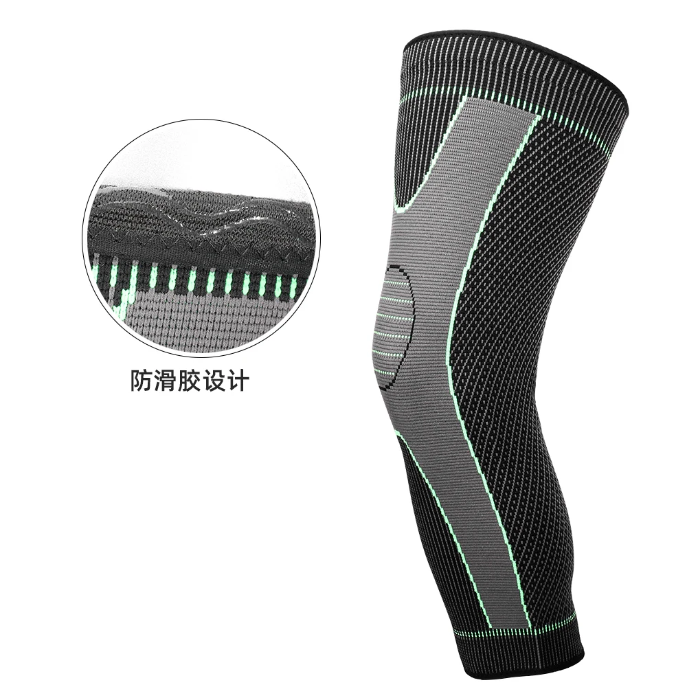 1 шт. компрессионные наколенники для мужчин Нескользящие эластичные