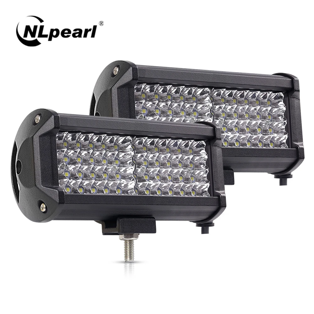 Nlpearl 4 'ƍ'' светодиодный светильник бар/рабочий 72W фары для 144W рабочий Бар