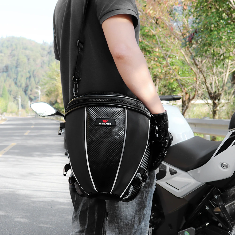 Сумка на заднее сиденье мотоцикла WOSAWE многофункциональный водонепроницаемый