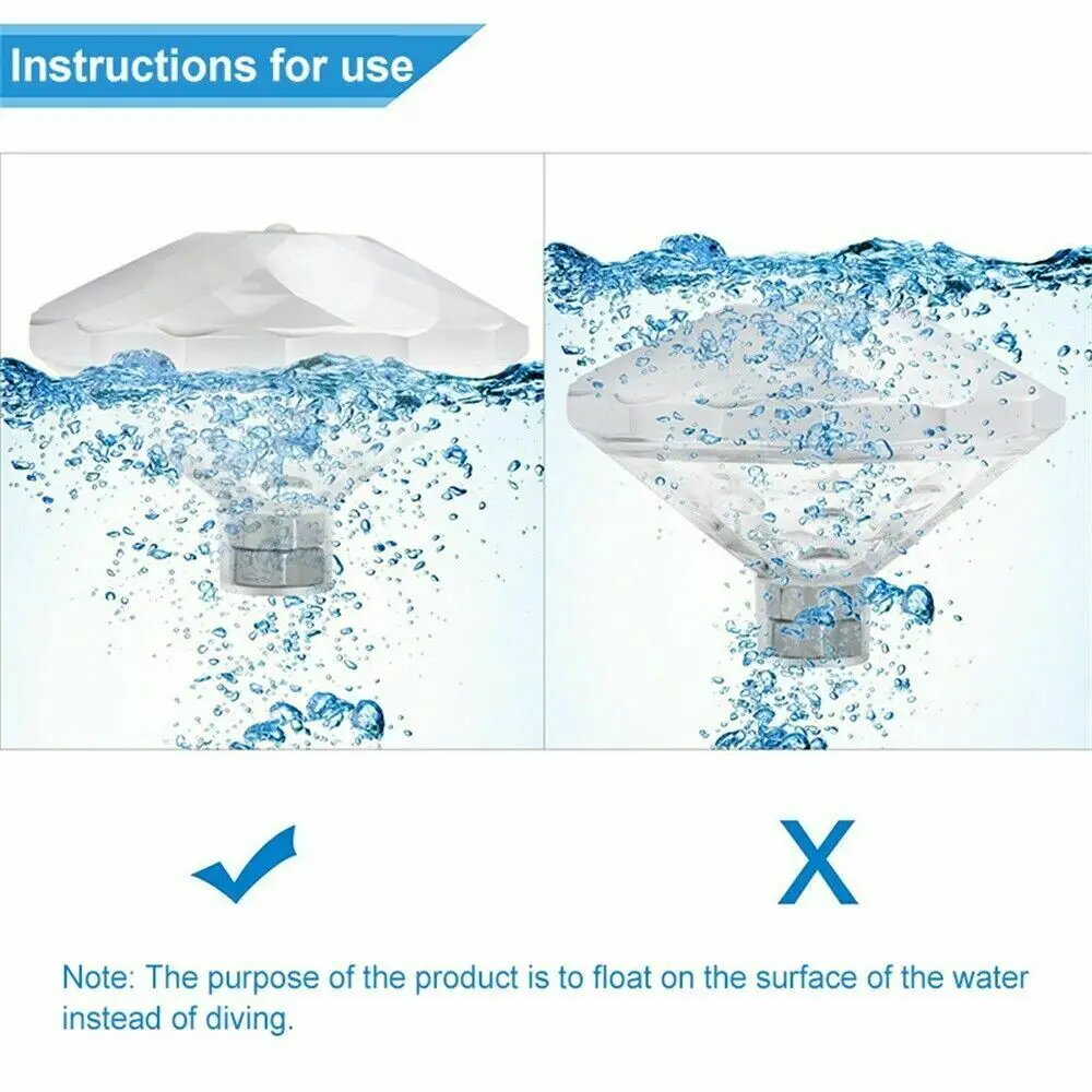 Алмазный светодиодный прожектор Подводный Плавающий водонепроницаемый