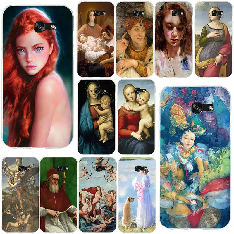 Мягкие телефонные чехлы Gustav Klimt с рисунком чехол из ТПУ для Samsung Galaxy Note 5 8 9 S2 S4 S5 Mini