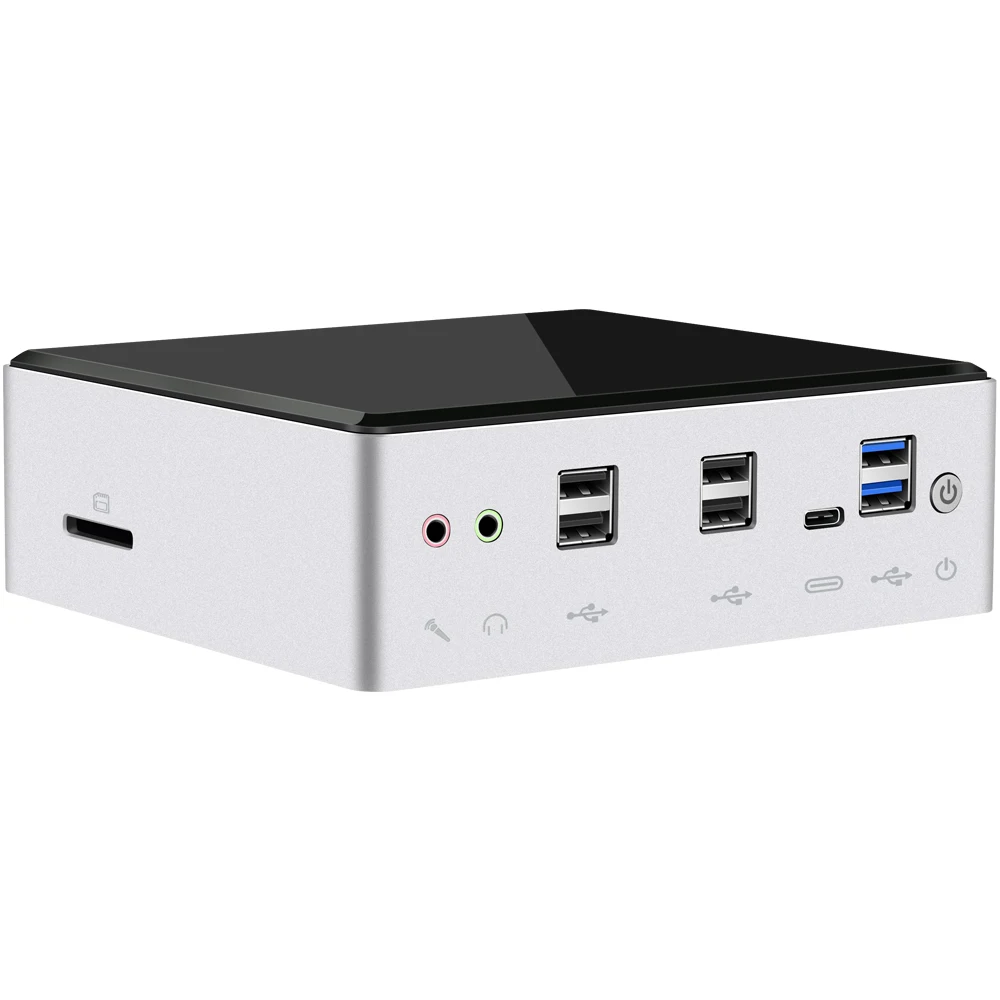 Мини ПК Intel Core i7 10510U 8650U 8550U i5 Linux тонкий клиент микрокомпьютеры для настольных
