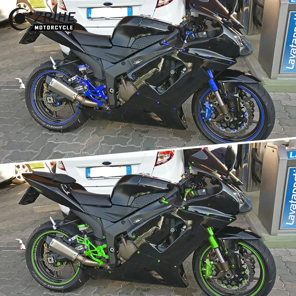 Для HONDA CBR600F2 F3 F4 F4i VTX1300 VTX1300C в байкерском стиле и ретро винты обтекателей застежки