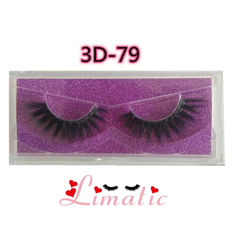 Limatic искусственные 3D норковые ресницы натуральные длинные накладные Объемные