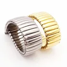 Эластичный браслет из нержавеющей стали для мужчин и женщин, эластичный браслет для наручных часов, 10 12 14 16 18 20 22 мм