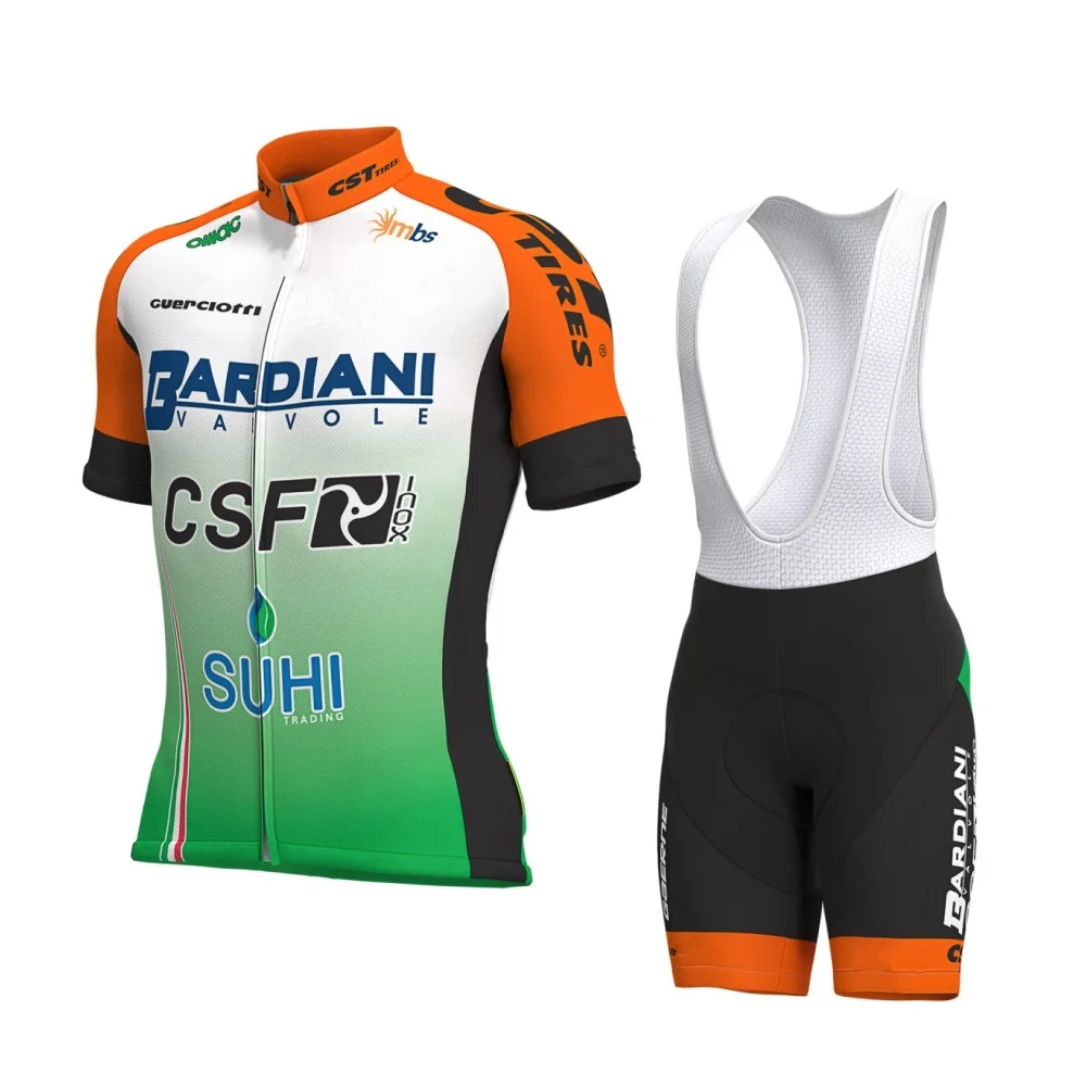 pro team BARDIANI CSF набор велосипедных Джерси дышащий MTB Быстросохнущий велосипед Ropa ciclismo 9d гелевая подкладка