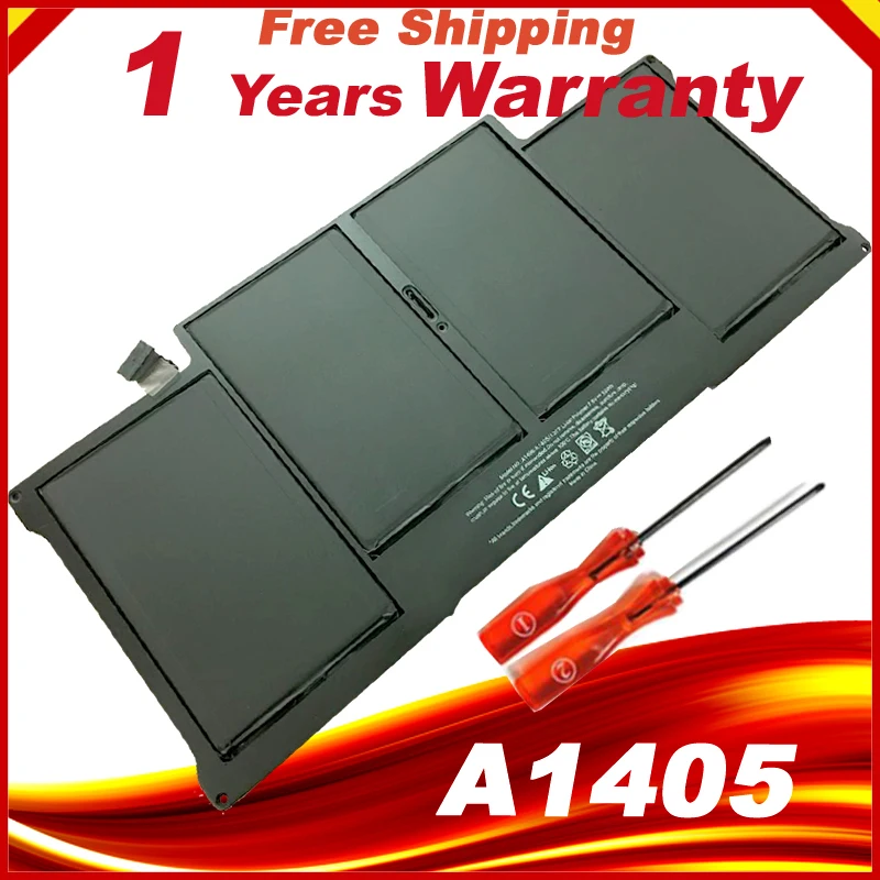 

Новый аккумулятор для ноутбука Apple MacBook Air, 13 дюймов, A1466, 2012 год, A1369, 2011, производство, замена батареи A1405