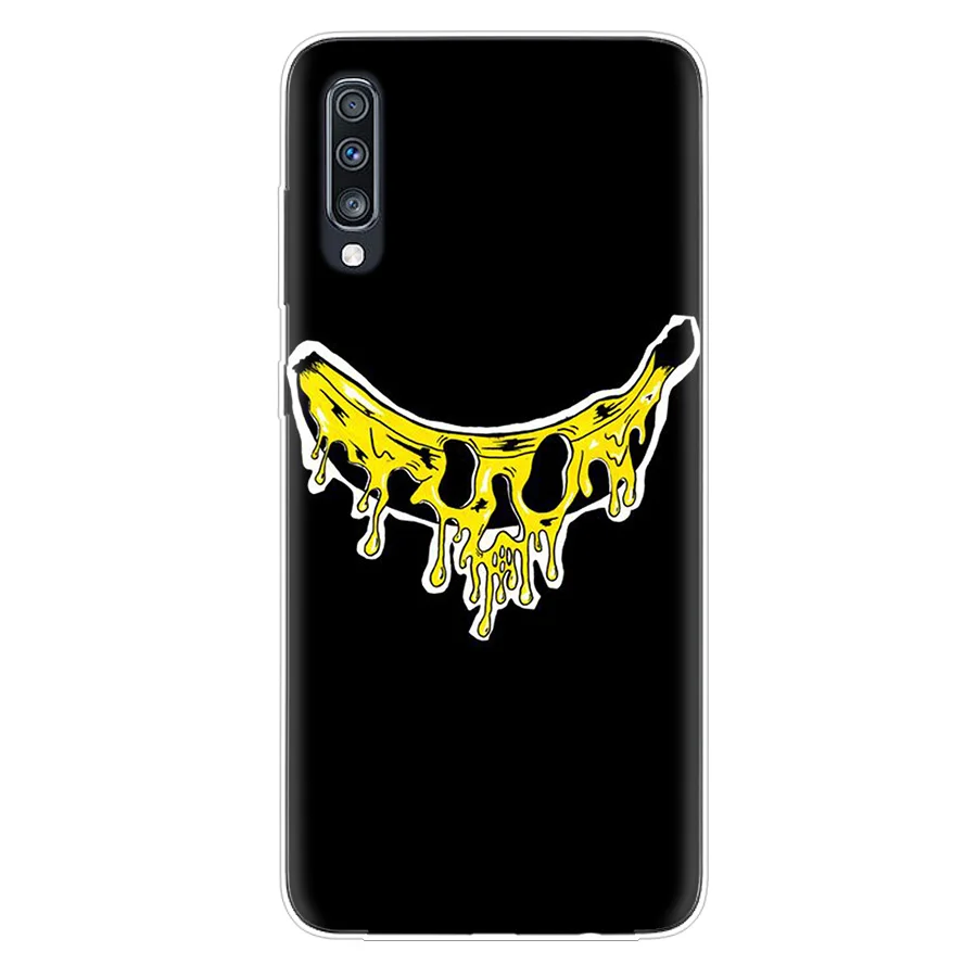 

Funny Banana Soft Case For Samsung A70 A50 A71 A10 S10 Plus A51 S21 Ultra A20 A20E S20 FE S7 Edge S8 S9 S10E Note 20 Back Cover