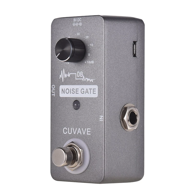 

CUVAVE NOISE GATE Noise Reduction Guitar Effect Pedal Zinc Alloy Shell True Bypass