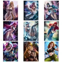 league of legends hd game poster japanese anime canvas painting game live room wall sticker sex poster home decoration painting