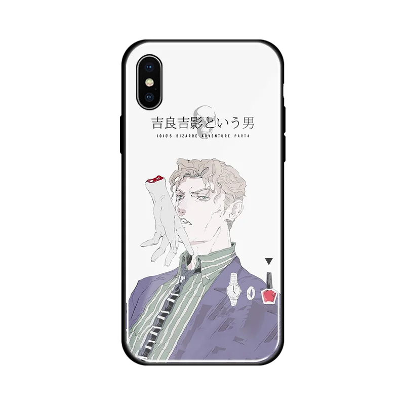 Чехол-накладка Yoshikage для iPhone 6 6S 7 8 Plus X Xr Xs 11 Pro Max силикон с изображением
