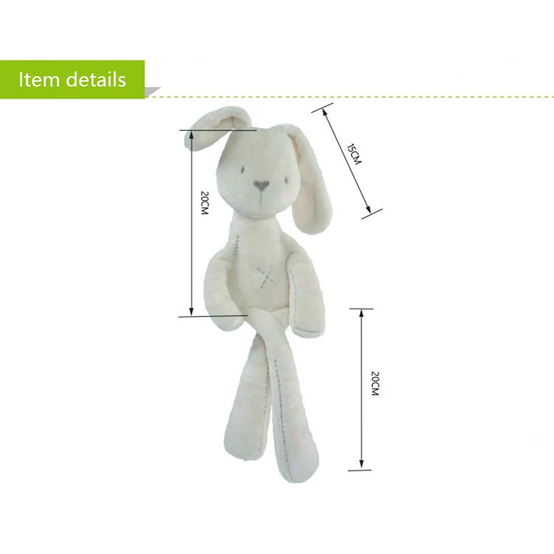 Милые куклы с кроликом детские мягкие плюшевые игрушки для детей рождественские