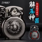 Zorro Высококачественная новая латунная керосиновая ветрозащитная Зажигалка индивидуальный креативный рокер для работы Классическая керосиновая машина