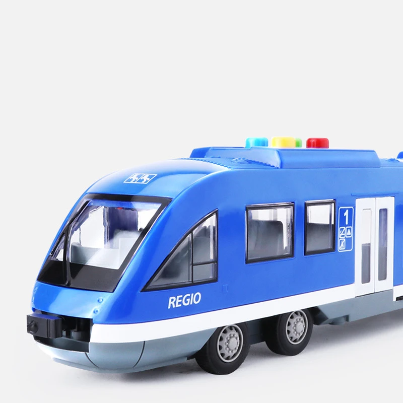 Новая игрушечная модель городского метро игрушечный автомобиль подарок для
