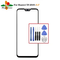 outer screen for huawei y9 2019 jkm tl00 jkm lx1 jkm lx2 front touch screen panel lcd display outer glass cover lens replacement