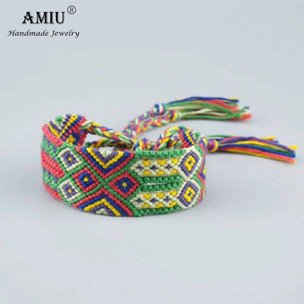 Браслет на удачу для мужчин и женщин из плетеной веревки|bracelet brazilian|friendship
