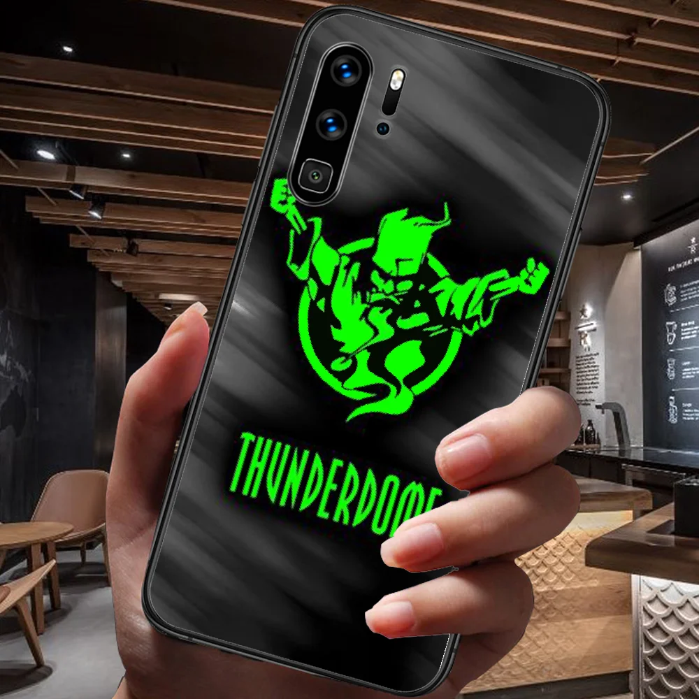 

Thunderdome Hardcore Wizard Phone Case For Huawei P Mate Smart 10 20 30 40 Lite Z 2019 Pro black Cover Pretty Waterproof 3D Etui