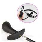 Надувной фаллоимитатор с открытым ртом и фиксацией оральной фиксации, кожаный фетиш, бондаж, большой рот, набивные интимные игрушки для пар, эротические игры